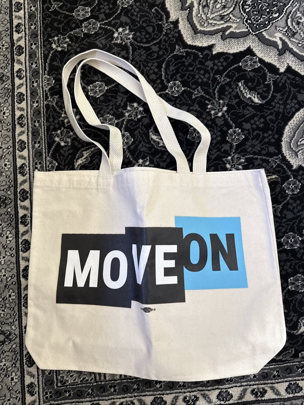 Move On Tote Bag 14x15"